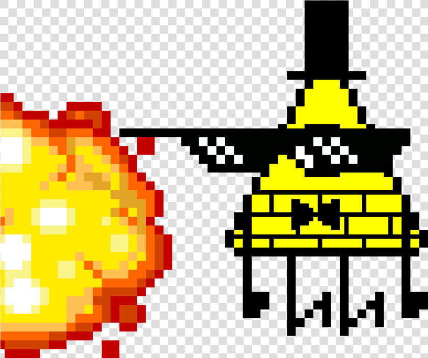 Pixel Art Bill Cipher  HD Png DownloadTransparent PNG