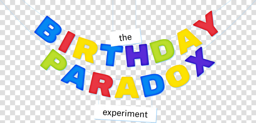 The Birthday Paradox Experiment   Birthday Paradox  HD Png DownloadTransparent PNG