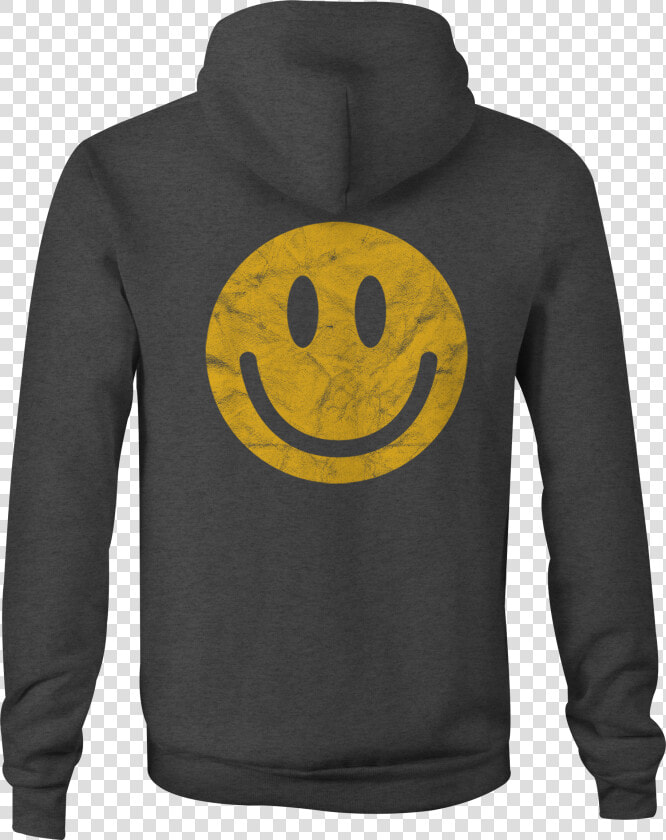 Zip Up Hoodie Happy Yellow Smile Face Emoji Thumbnail   Smiley  HD Png DownloadTransparent PNG