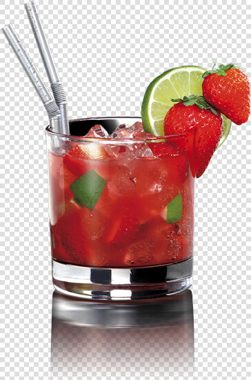 Strawberry Mojito Cocktail Png  Transparent PngTransparent PNG