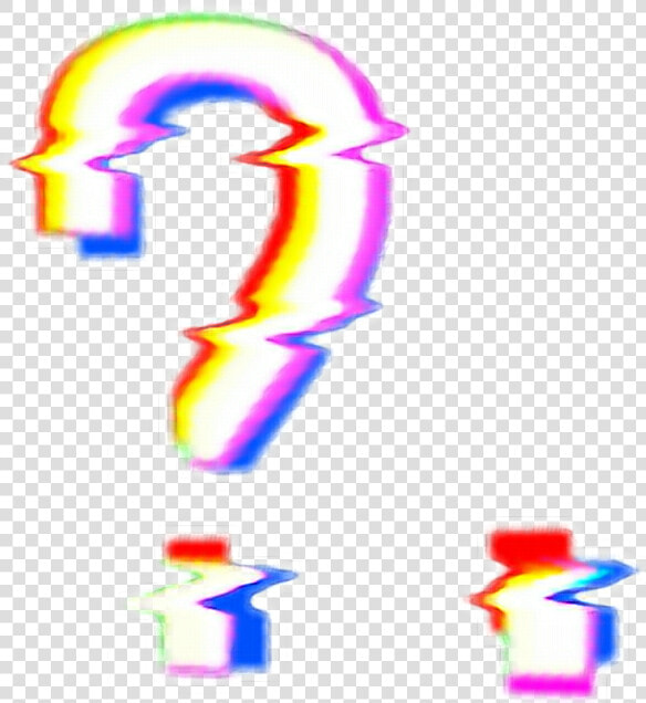  questionmark  question  vaporwave   Weird  whatever   Signo De Pregunta Png  Transparent PngTransparent PNG