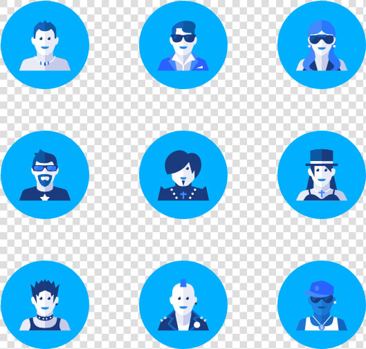 Urban Tribes   Icon For People Blue  HD Png DownloadTransparent PNG