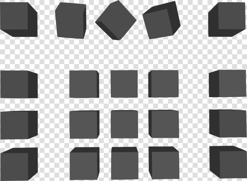 Simple Grey Cubes   Cubo Gris Png  Transparent PngTransparent PNG