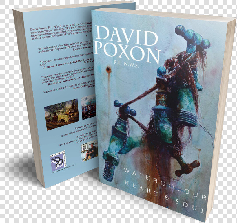 Watercolour Heart And Soul Book   David Poxton Watercolour  HD Png DownloadTransparent PNG