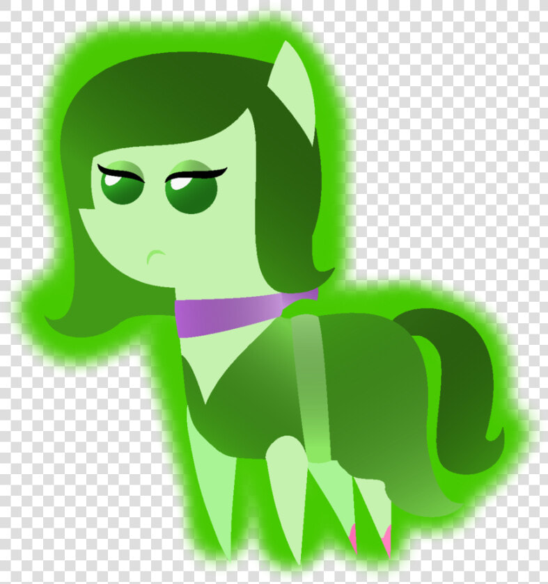 Lyrica clef  Clothes  Disgust   Green  Green Eyes    Inside Out Disgust Pony  HD Png DownloadTransparent PNG