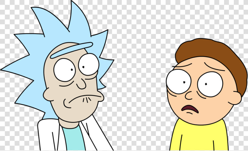 Rickand Morty Png Scared   Ricky Y Morty Png  Transparent PngTransparent PNG