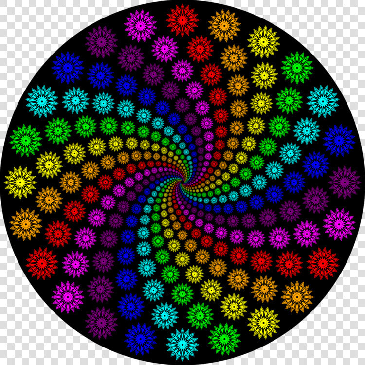 Fractal Art Spiral Visual Arts Point Circle   Circle  HD Png DownloadTransparent PNG