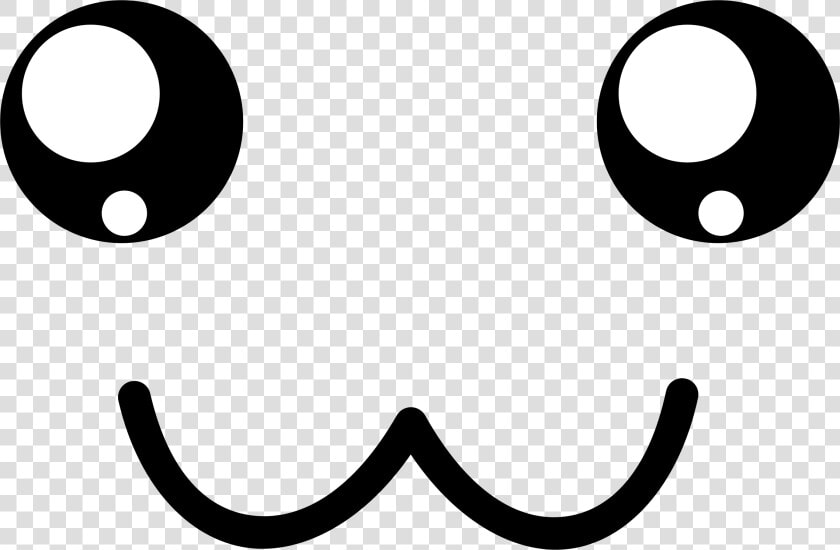 Cute Smiley Face Clip Arts   Cute Smiley Black And White  HD Png DownloadTransparent PNG