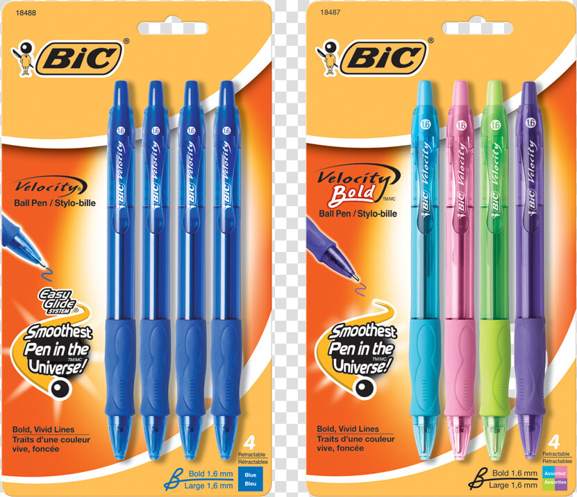 Bic Velocity Pens 2  HD Png DownloadTransparent PNG