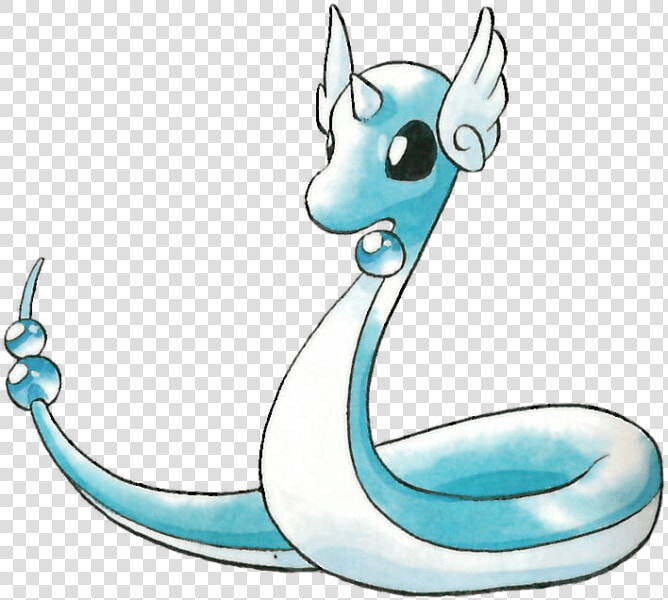  dragonair From The Official Artwork Set For  pokemon   Pokemon Dragonair Original Art  HD Png DownloadTransparent PNG