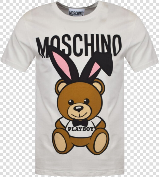 Moschino Bear T Shirt Men  HD Png DownloadTransparent PNG