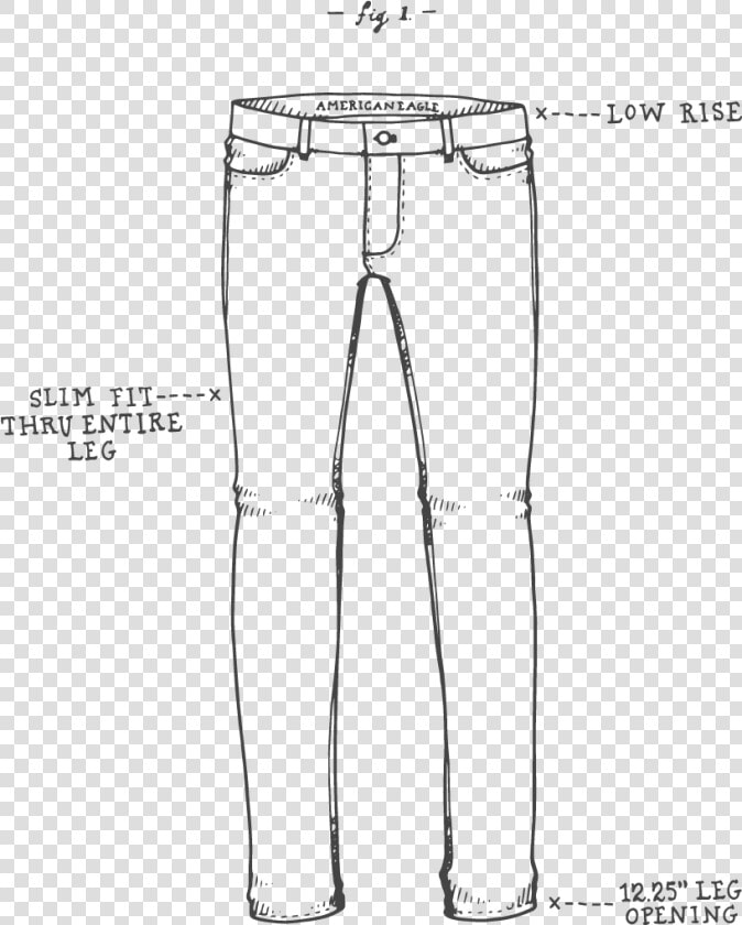 Shop All Skinny Jeans   Drawing  HD Png DownloadTransparent PNG