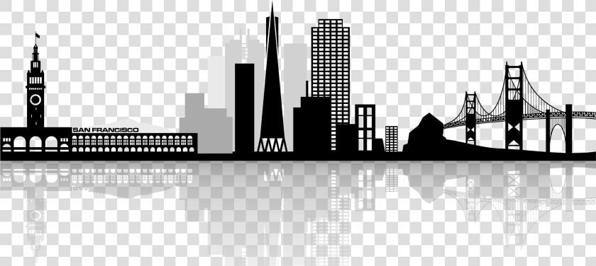 Royalty Free Transprent Royaltyfree   San Francisco Skyline Silhouette Png  Transparent PngTransparent PNG