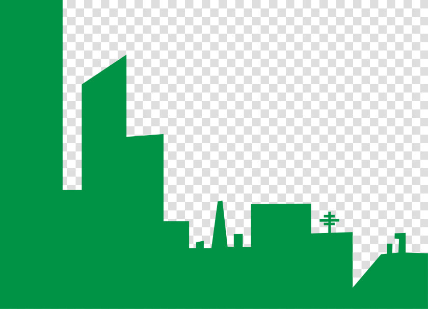 Transparent Buildings Clipart   Green Building Vector Png  Png DownloadTransparent PNG