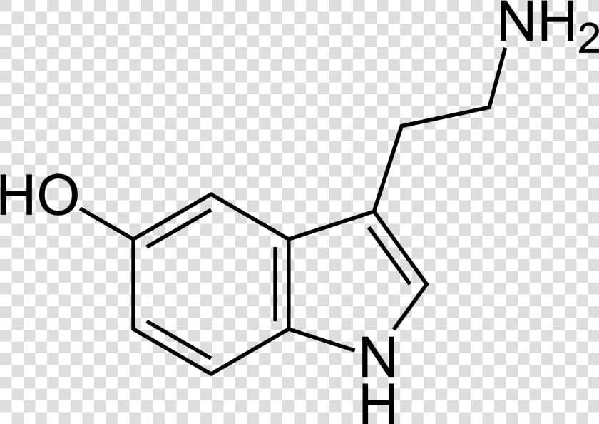 Serotonin Molecule  HD Png DownloadTransparent PNG