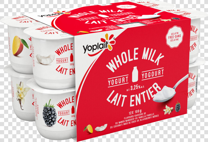 Yoplait Whole Milk   Yoplait Whole Milk Yogurt Nutrition Facts  HD Png DownloadTransparent PNG