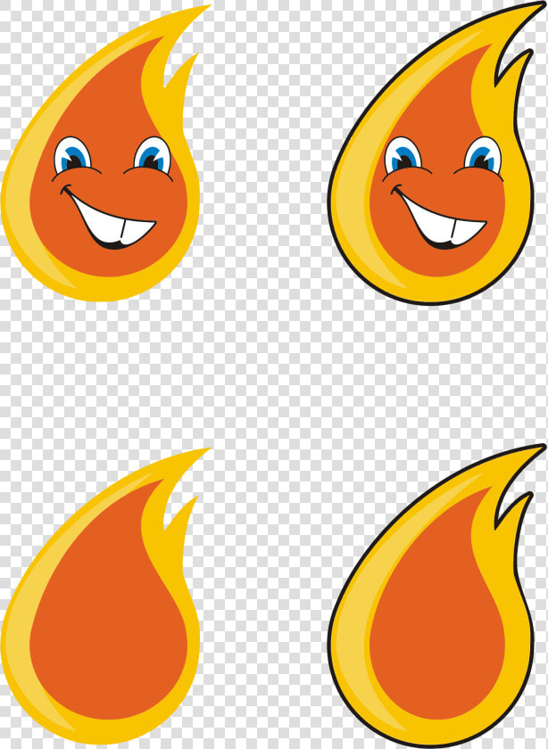 Anthropomorphic Flame Clip Arts   Cartoon Flame  HD Png DownloadTransparent PNG