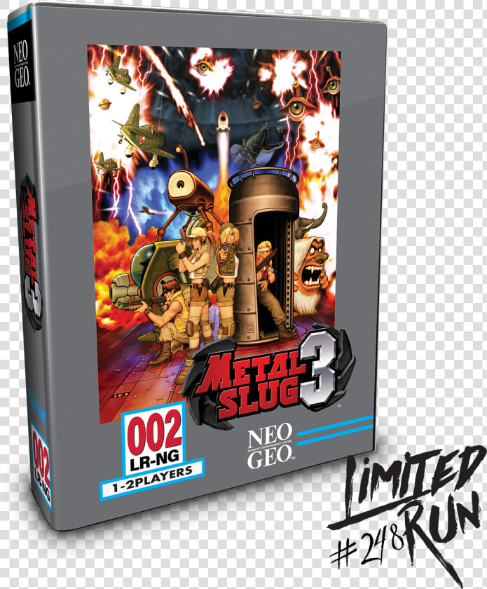 Metal Slug 3 Neo Geo Cover  HD Png DownloadTransparent PNG