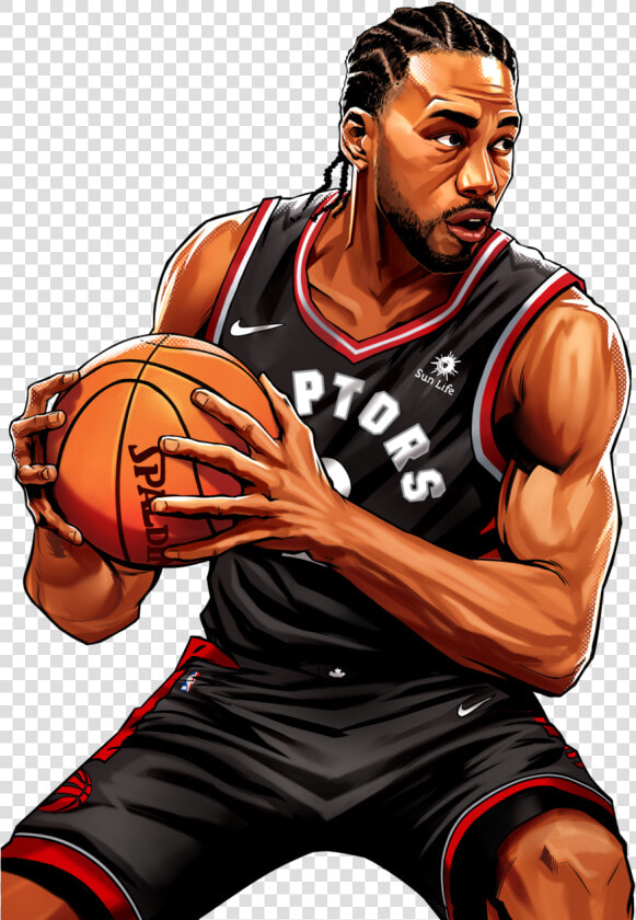 Profile Art Kawhi Leonard   Toronto Raptors  HD Png DownloadTransparent PNG