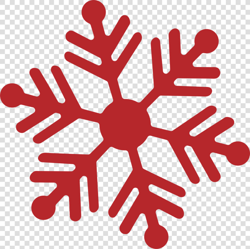 Cb Christmas Snowflake   Red Snowflake Svg Transparent  HD Png DownloadTransparent PNG