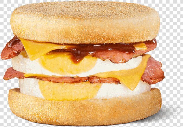 Double Bacon  amp  Egg   Hungry Jacks Breakfast  HD Png DownloadTransparent PNG