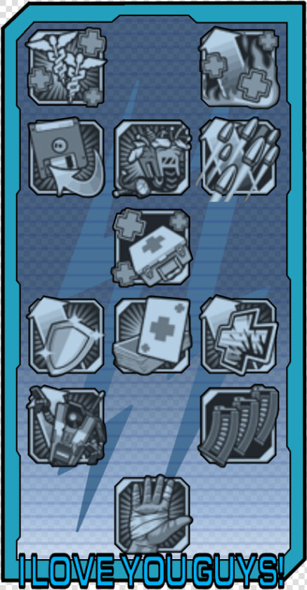 Borderlands Wiki   Claptrap I Love You Guys Skill Tree  HD Png DownloadTransparent PNG