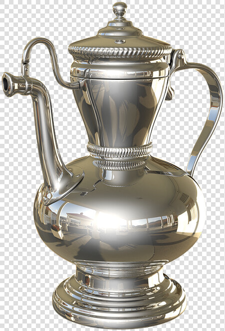 Vintage Oriental Pitcher  Chrome  Antique   Imagens De Jarras Cromadas  HD Png DownloadTransparent PNG