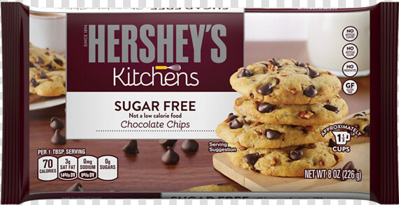 Hershey S Kitchens Semi sweet Chocolate Chips   Hershey  39 s Kitchen Sugar Free Chocolate Chips  HD Png DownloadTransparent PNG