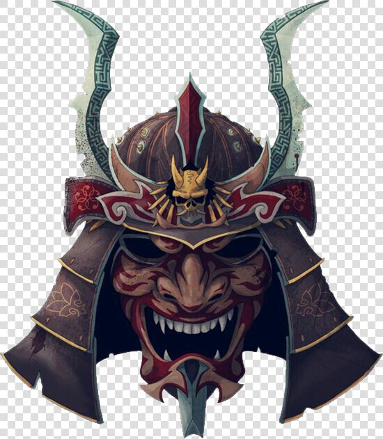 Samurai Png Images   Demon Samurai Mask  Transparent PngTransparent PNG