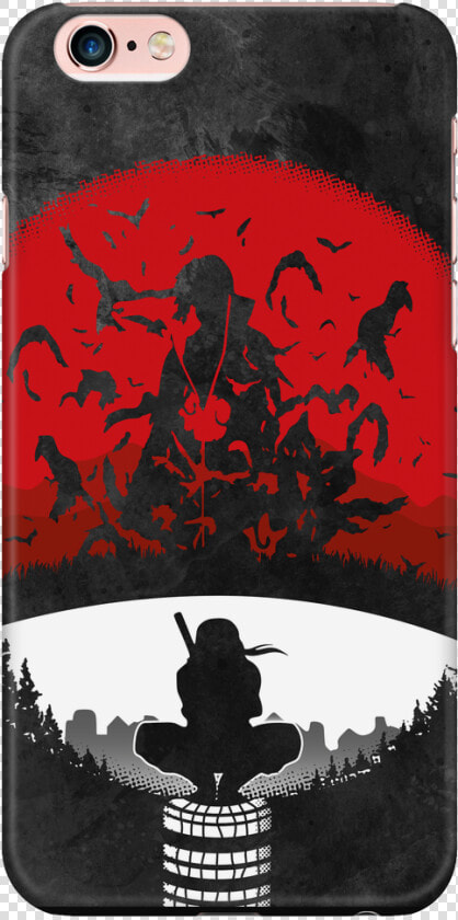 Itachi Red Sun   Naruto Phone Case Itachi  HD Png DownloadTransparent PNG