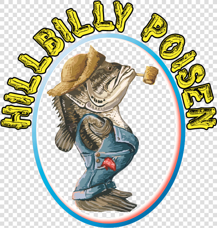 Hillbilly Poisen   Fish Camping Cartoon  HD Png DownloadTransparent PNG