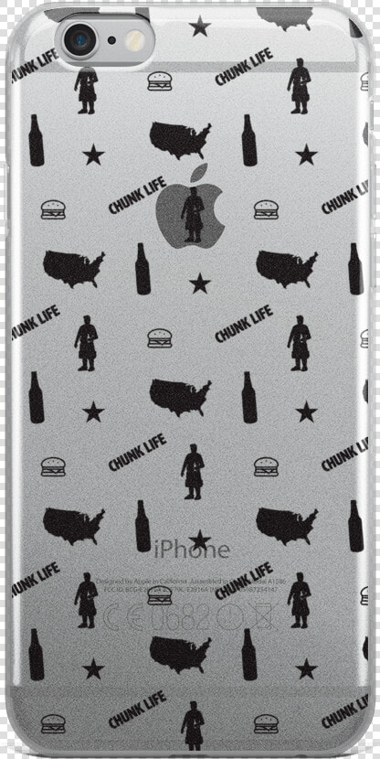 Chunk Life Pattern Iphone Case   Iphone  HD Png DownloadTransparent PNG