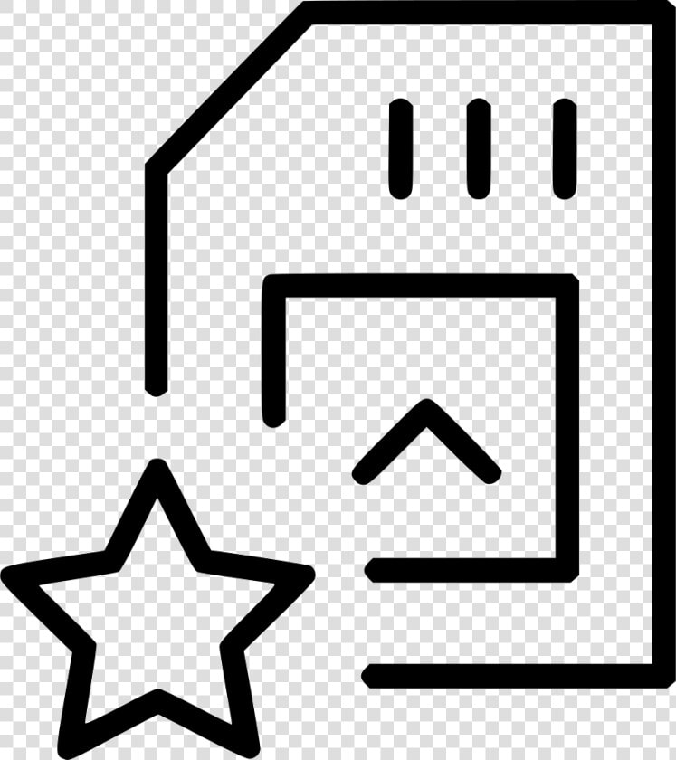 Bookmark Favourite Sd Card   Stars Outline Transparent Back  HD Png DownloadTransparent PNG