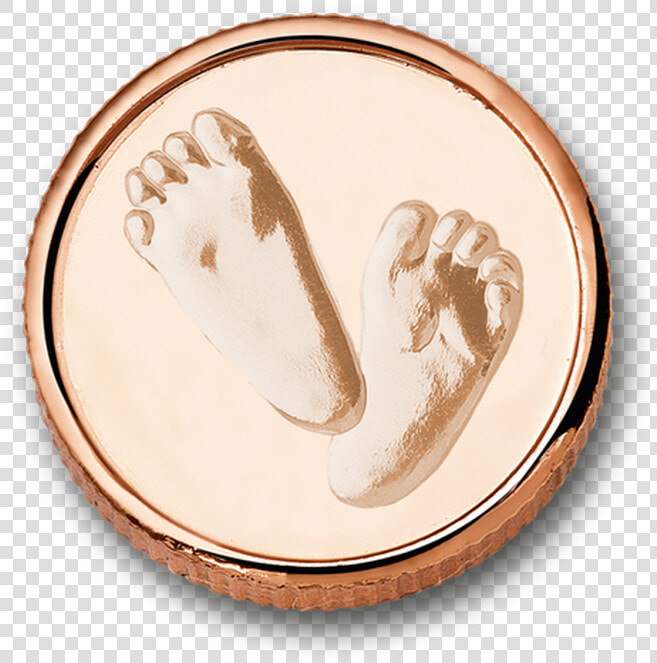 Baby Feet Rosegold Plated   Reindeer  HD Png DownloadTransparent PNG