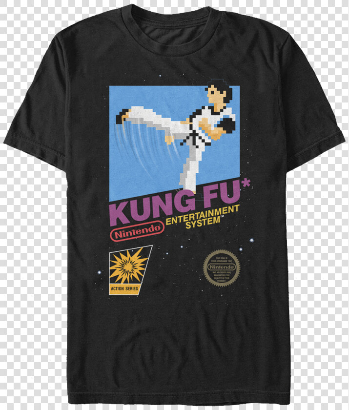 Cartridge Art Kung Fu T shirt   Kung Fu Nes Boxart  HD Png DownloadTransparent PNG