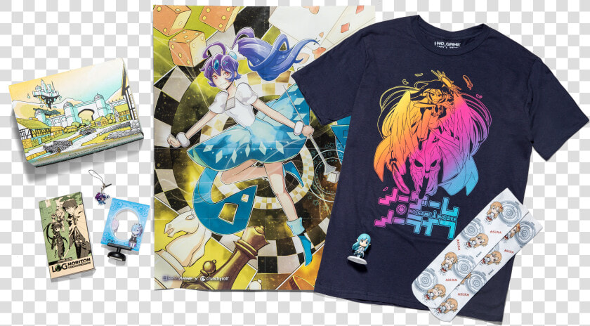 No Game No Life T Shirt Loot Crate  HD Png DownloadTransparent PNG