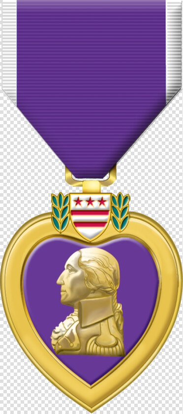 Gold medal   Purple Heart Medal Clipart  HD Png DownloadTransparent PNG