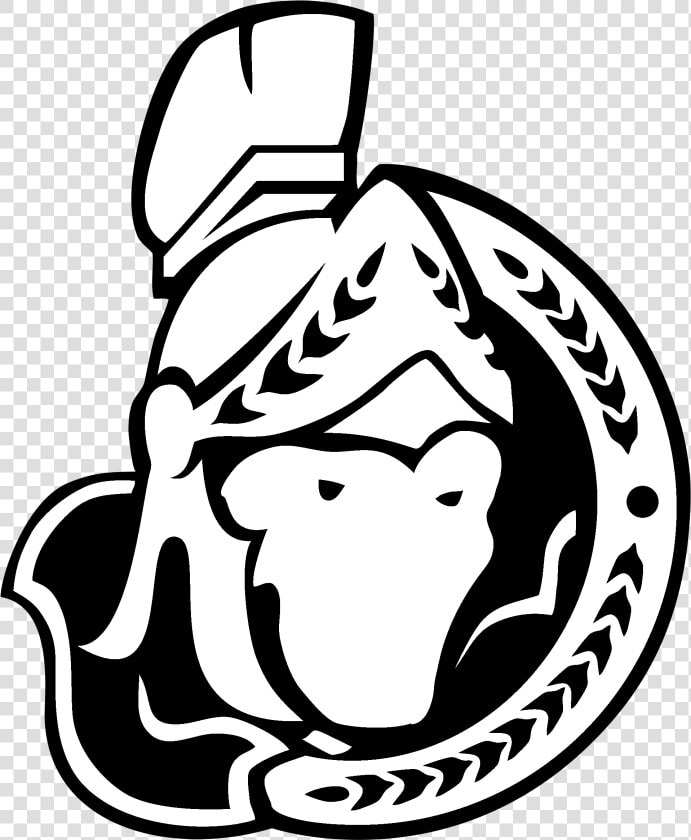 Ottawa Senators Logo Black And White  HD Png DownloadTransparent PNG