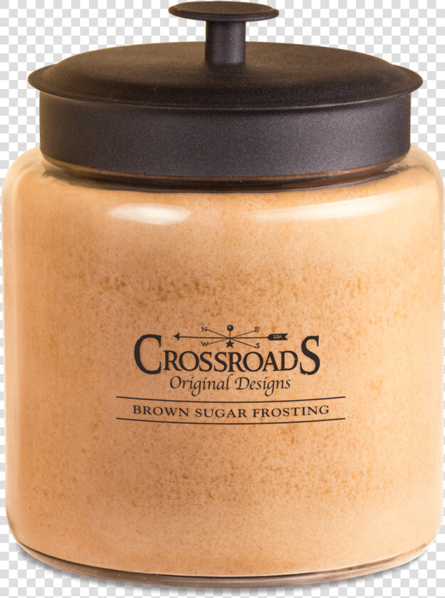 Crossroads Candles Brown Sugar Frosting Jar Candle   Face Powder  HD Png DownloadTransparent PNG