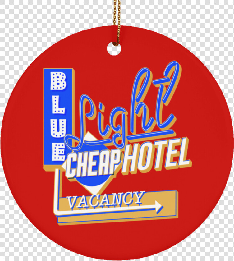 Blue Light Cheap Hotel Ceramic Circle Tree Ornament   Monitor Placement  HD Png DownloadTransparent PNG