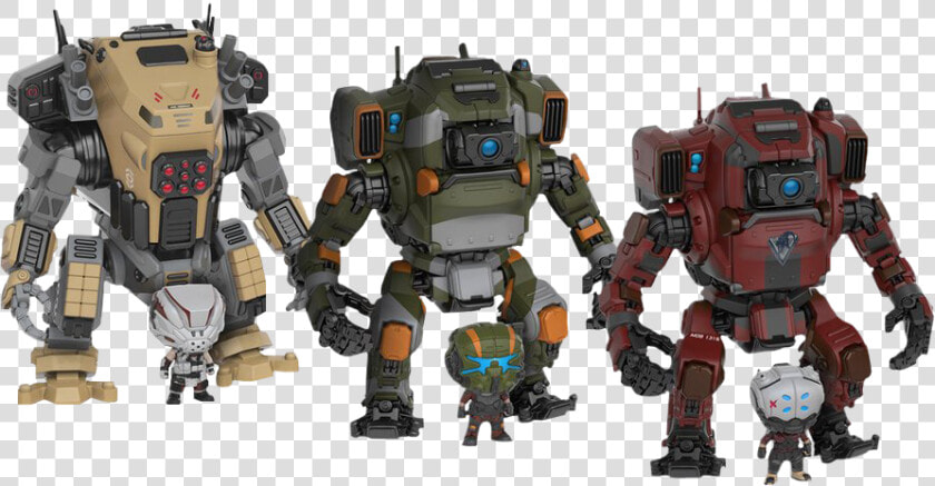 The Frontier Pop Vinyl Figure Bundle   Titanfall 2 Funko Pop  HD Png DownloadTransparent PNG