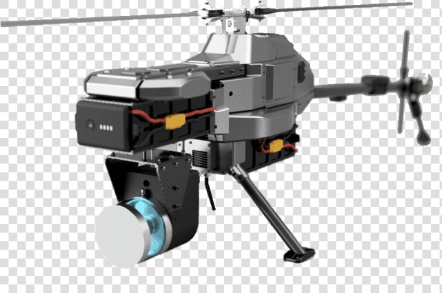 Single Rotor Drone   Unmanned Aerial Vehicle  HD Png DownloadTransparent PNG