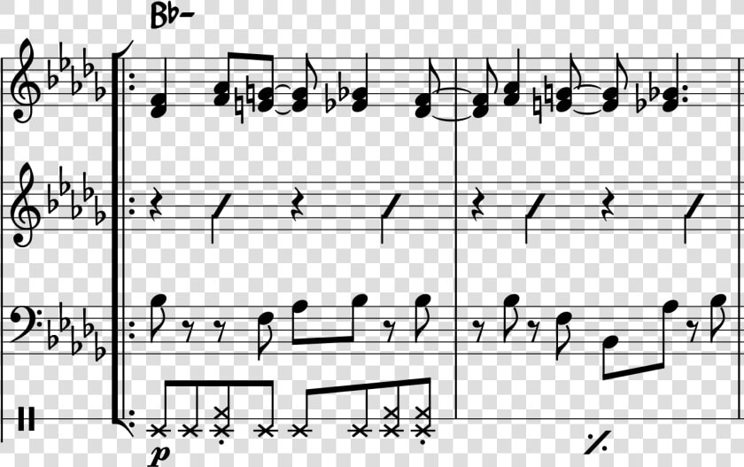 Music Score Incomplete Measure  HD Png DownloadTransparent PNG