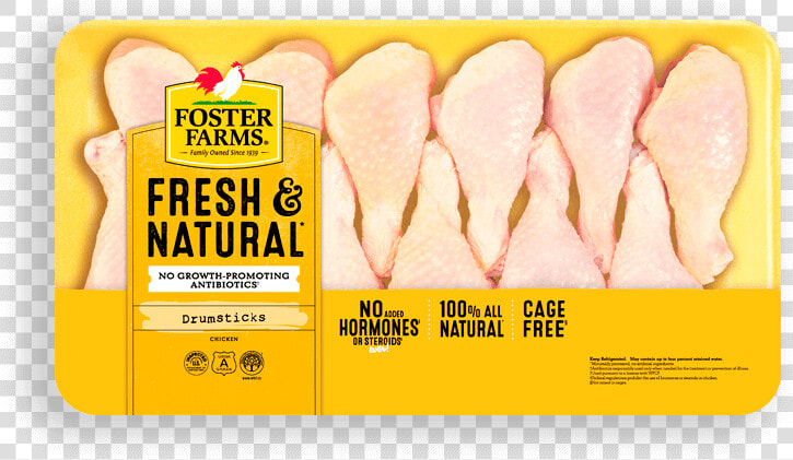 Drumsticks Value Pack   Foster Farms Chicken Drumsticks  HD Png DownloadTransparent PNG