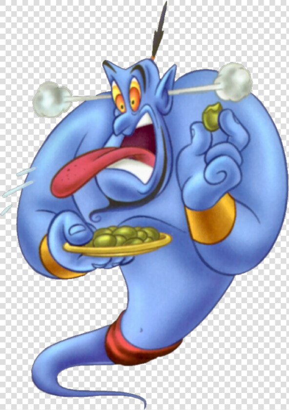 Transparent Spicy Png   Aladdin Genie Eating Food  Png DownloadTransparent PNG