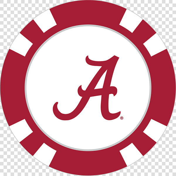 Alabama Crimson Tide Ball Marker Poker Chip   Carolina Hurricanes Clip Art  HD Png DownloadTransparent PNG