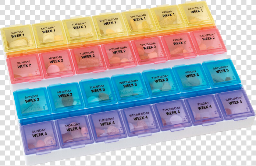 Monthly Pill Box  HD Png DownloadTransparent PNG