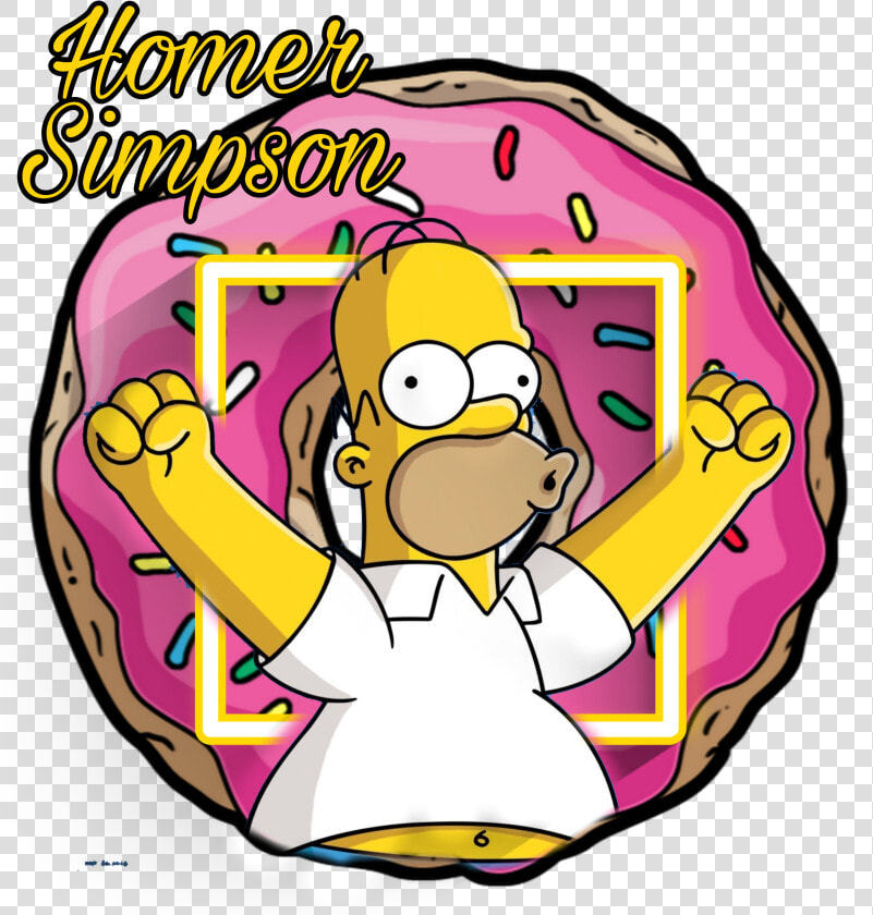  france  simpsons  homer  donuts  art   Homer Simpson Donuts Png  Transparent PngTransparent PNG