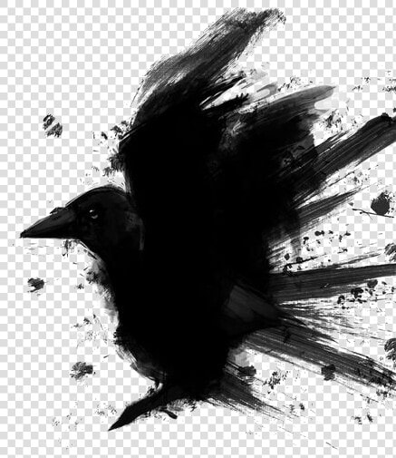 Tattoo Artist Common Raven Black And Gray Tattoo Ink  HD Png DownloadTransparent PNG