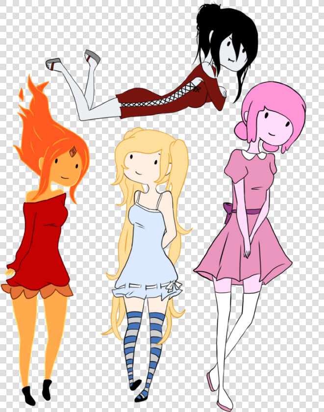 57 Images About Adventure Time On We Heart It   Princess Bubblegum X Flame Princess  HD Png DownloadTransparent PNG